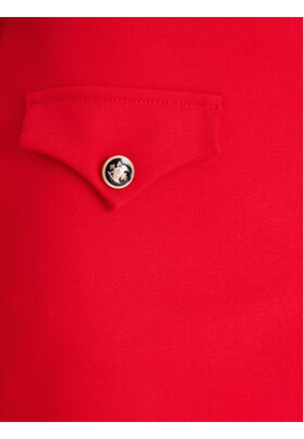 Morgan Spódnica mini 252-JADOR.F Czerwony Slim Fit. Kolor: czerwony. Materiał: syntetyk