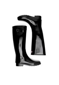Hunter Kalosze WFT2200RGL Czarny. Kolor: czarny. Materiał: kauczuk #6