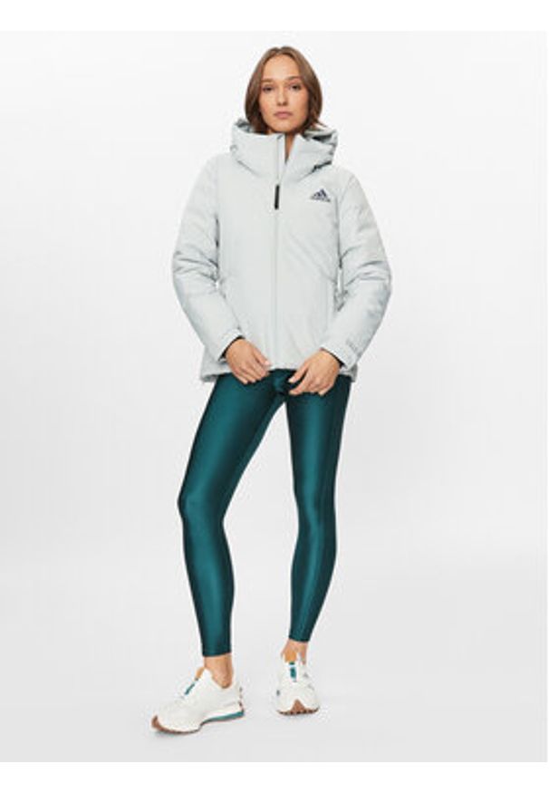 Adidas - adidas Kurtka puchowa Traveer COLD.RDY IK3141 Szary Regular Fit. Kolor: szary. Materiał: syntetyk