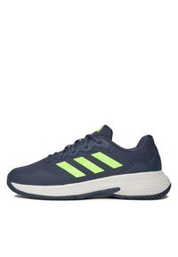 Adidas - adidas Buty do tenisa Gamecourt 2.0 Tennis IE0854 Niebieski. Kolor: niebieski. Sport: tenis #6