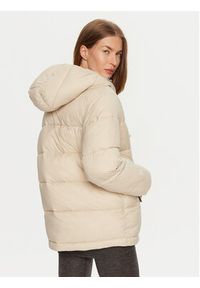 Napapijri Kurtka zimowa A-Box Logo NP0A4HZ2 Beżowy Regular Fit. Kolor: beżowy. Materiał: syntetyk. Sezon: zima #6