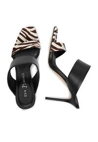 Eva Minge Klapki EO- MIRIAM-LT1916-1 Czarny. Kolor: czarny. Materiał: syntetyk, skóra #2