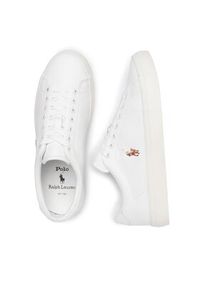 Polo Ralph Lauren Sneakersy Longwood 816785025004 Biały. Kolor: biały. Materiał: skóra #5