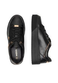 MEXX Sneakersy MX/010C-ARC Czarny. Kolor: czarny. Materiał: skóra #6