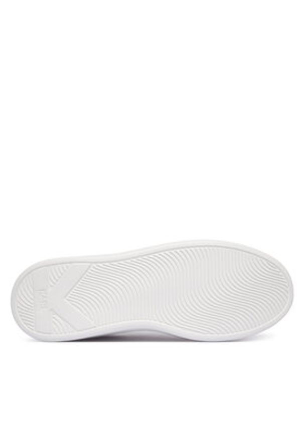 Karl Lagerfeld - KARL LAGERFELD Sneakersy Kapri KL52516 Biały. Kolor: biały. Materiał: skóra