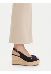 Beverly Hills Polo Club Espadryle EO-R26SS03466 Czarny. Kolor: czarny. Materiał: materiał #1