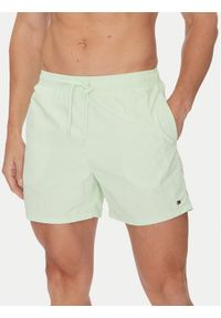 TOMMY HILFIGER - Tommy Hilfiger Szorty kąpielowe UM0UM03477 Zielony Regular Fit. Kolor: zielony. Materiał: syntetyk