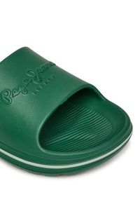 Pepe Jeans Klapki Beach Slide M PMS70159 Zielony. Kolor: zielony #4