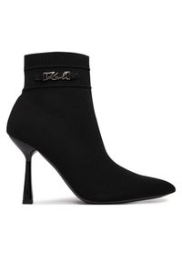 Karl Lagerfeld - Botki KARL LAGERFELD. Kolor: czarny #1