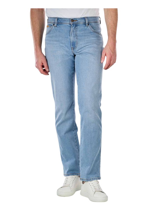 Wrangler - WRANGLER TEXAS MĘSKIE SPODNIE JEANSOWE JEANSY THE GRINGO W12184Z95