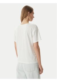 Morgan T-Shirt 261-DOVE Biały Regular Fit. Kolor: biały. Materiał: bawełna #5