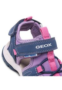 Geox Sandały J Borealis G. A J250WA 01550 C4215 M Fioletowy. Kolor: fioletowy. Materiał: materiał #4