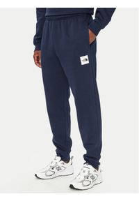 The North Face Spodnie dresowe Box Half Dome NF0A8JB0 Granatowy Regular Fit. Kolor: niebieski. Materiał: syntetyk #1