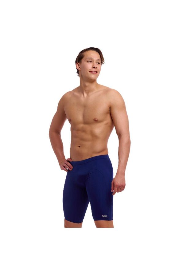 FUNKY TRUNKS - Spodenki kąpielówki męskie Funkita Jammery Still Ocean. Kolor: niebieski