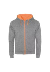 ROLY - Kurtka Dresowa Dla Dorosłych Unisex Fuji Heather. Kolor: pomarańczowy, wielokolorowy, niebieski. Materiał: dresówka