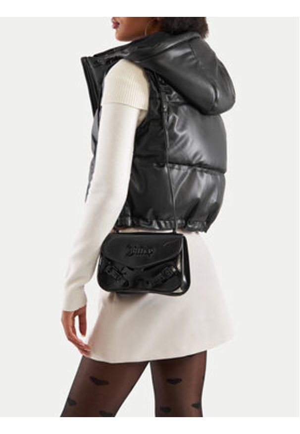 Juicy Couture Torebka BIJXT5644WVP Czarny. Kolor: czarny