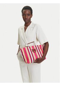Pinko - PINKO Torebka Shopping Bag Medium PE 25 PLTT 104753 A2G5 Różowy. Kolor: różowy #6