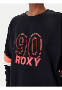 Roxy Bluza Essential Energy ERJFT04994 Czarny Regular Fit. Kolor: czarny. Materiał: bawełna #4