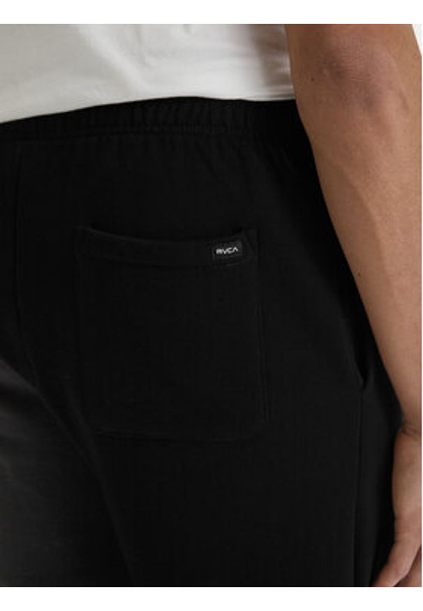 RVCA Spodnie dresowe Va Essential AVYNP00211 Czarny Relaxed Fit. Kolor: czarny. Materiał: bawełna