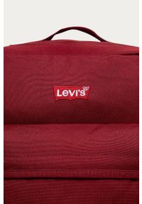 Levi's® - Levi's - Plecak. Kolor: czerwony. Materiał: poliester, materiał. Wzór: gładki. Styl: biznesowy #4