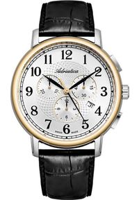 Zegarek Adriatica Zegarek męski Adriatica A8256.2223CH czarny. Kolor: czarny #1