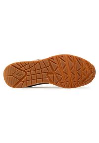 skechers - Skechers Sneakersy Uno-Stacre 52468/WSK Brązowy. Kolor: brązowy. Materiał: skóra