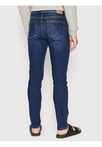 Les Deux Jeansy Reed LDM550001 Granatowy Slim Fit. Kolor: niebieski #5