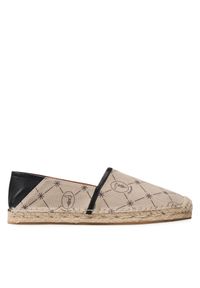 Trussardi Jeans - Espadryle Trussardi. Kolor: beżowy #1