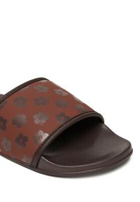 Roxy Klapki ARJL100909 Brązowy. Kolor: brązowy. Materiał: skóra #5