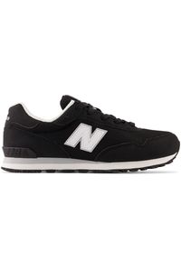 Buty dziecięce New Balance GC515BLK – czarne. Okazja: na co dzień, na uczelnię. Kolor: czarny. Materiał: guma, syntetyk, materiał. Szerokość cholewki: normalna