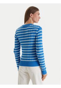 TOMMY HILFIGER - Tommy Hilfiger Sweter WW0WW47644 Niebieski Regular Fit. Kolor: niebieski. Materiał: bawełna #2