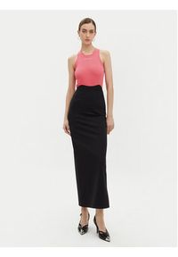 Pinko - PINKO Top 100822 A2C1 Różowy Regular Fit. Kolor: różowy. Materiał: bawełna #3