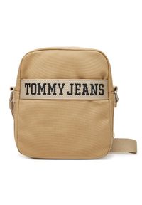 Saszetka Tommy Jeans. Kolor: beżowy