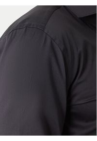 Hugo - HUGO Koszula Kason 50482056 Czarny Slim Fit. Kolor: czarny. Materiał: bawełna #4