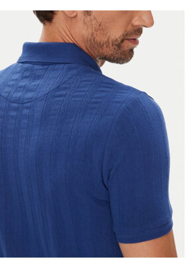 U.S. Polo Assn. Polo MUP3992 Niebieski Regular Fit. Typ kołnierza: polo. Kolor: niebieski. Materiał: bawełna