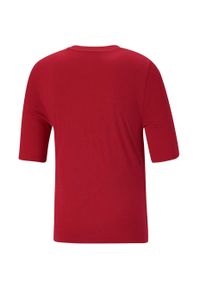 Koszulka damska Puma Modern Basics Tee czerwona. Kolor: czerwony