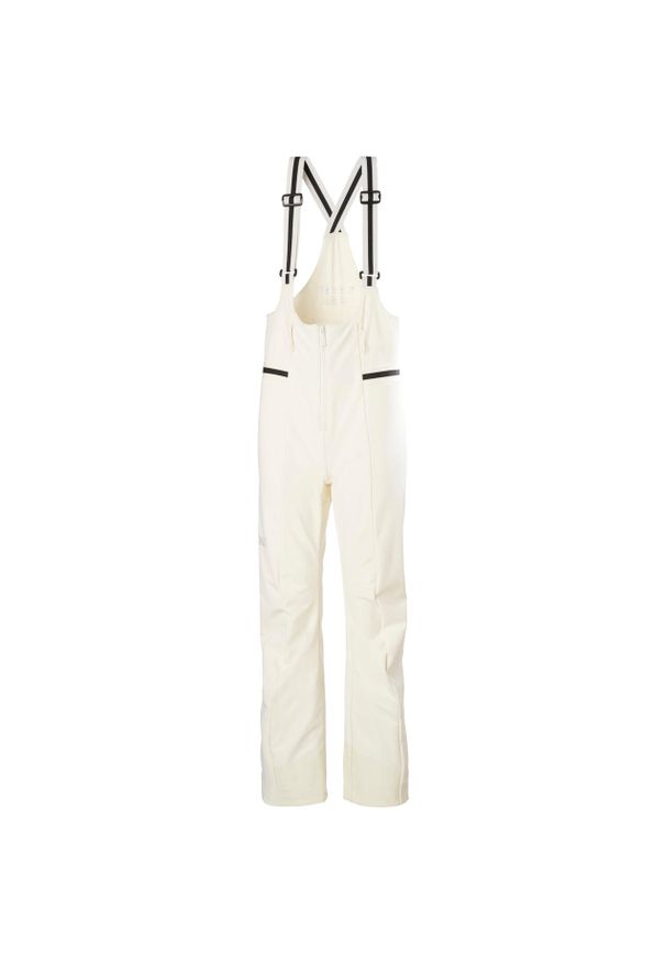 Damski kombinezon narciarski Helly Hansen Avanti Bib. Kolor: beżowy, wielokolorowy, biały. Sezon: zima. Sport: narciarstwo