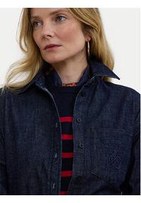 Lauren Ralph Lauren - LAUREN RALPH LAUREN Koszula jeansowa 200957620 Granatowy Relaxed Fit. Kolor: niebieski. Materiał: bawełna #3