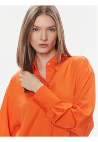 Calvin Klein Koszula K20K206777 Pomarańczowy Relaxed Fit. Kolor: pomarańczowy. Materiał: syntetyk #4