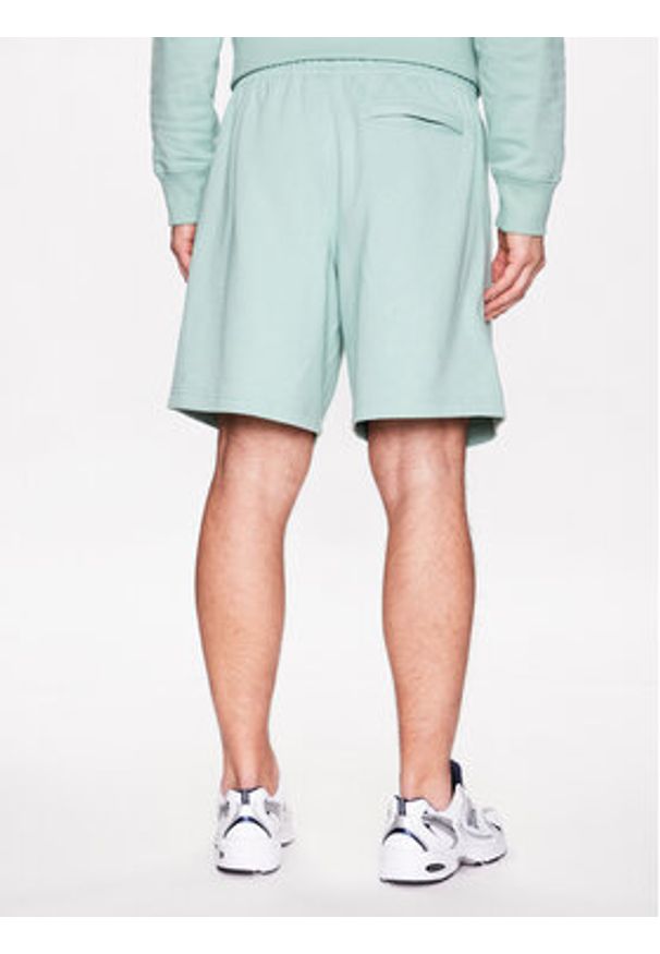 New Balance Szorty sportowe Athletics MS23550 Zielony Relaxed Fit. Kolor: zielony. Materiał: bawełna. Styl: sportowy