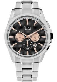 Zegarek Pierre Ricaud Zegarek męski Pierre Ricaud P60017.51R4CH srebrny. Kolor: srebrny #1