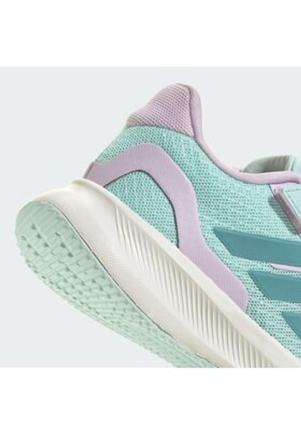 Adidas - adidas Sneakersy Runfalcon 5 JP9403 Zielony. Kolor: zielony. Materiał: materiał