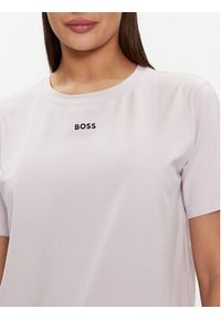 BOSS - Boss T-Shirt 50510322 Różowy Regular Fit. Kolor: różowy. Materiał: bawełna #3