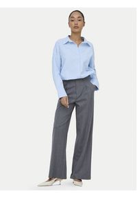 only - ONLY Spodnie materiałowe Jackie 15364312 Szary Wide Leg. Kolor: szary. Materiał: syntetyk #4
