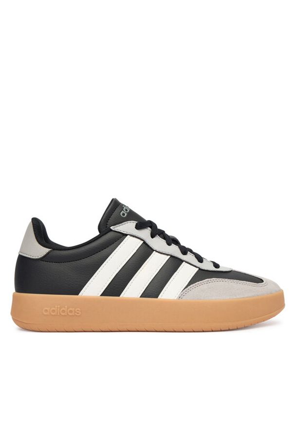 Adidas - adidas Sneakersy Barreda JP5927 Czarny. Kolor: czarny. Materiał: zamsz, skóra