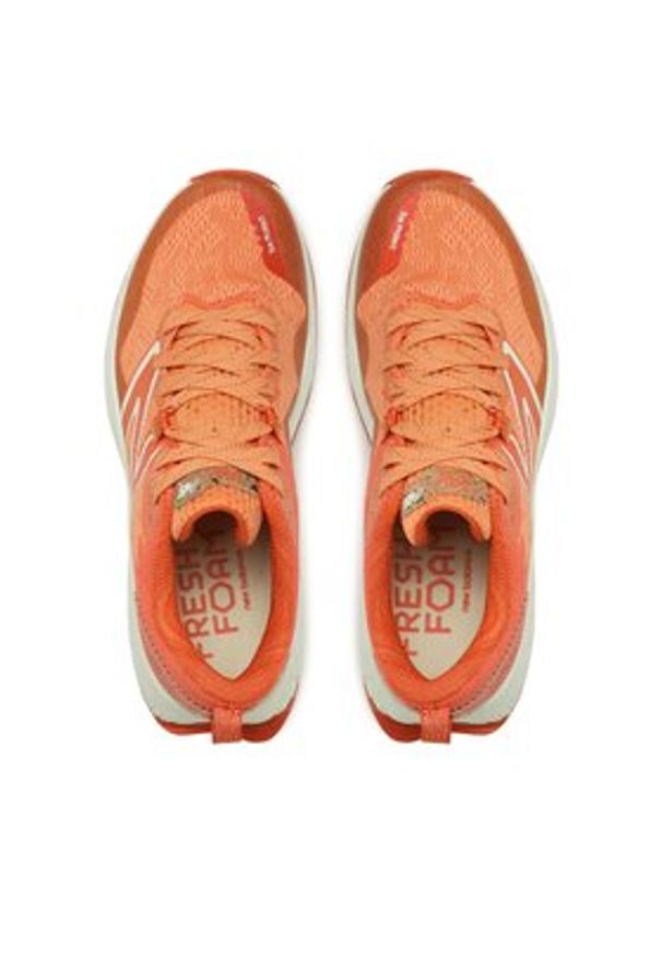 New Balance Buty do biegania Fresh Foam Hierro v7 WTHIER7O Pomarańczowy. Kolor: pomarańczowy. Materiał: materiał