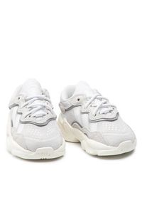 Adidas - adidas Sneakersy Ozweego El I EF6301 Szary. Kolor: szary. Materiał: zamsz, skóra