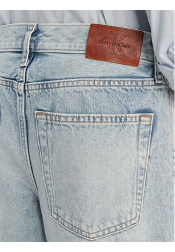 Calvin Klein Jeans Jeansy LV047F663G Niebieski Baggy Fit. Kolor: niebieski