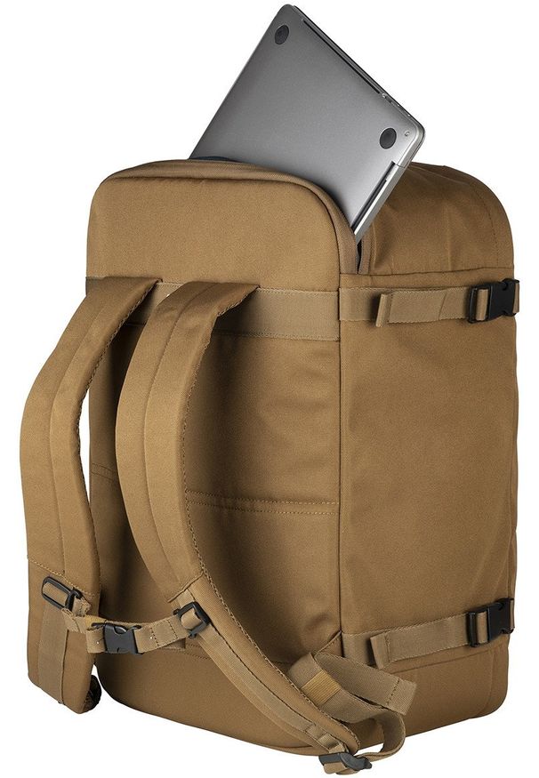 TUCANO - Plecak podróżny i na laptop 17" Tucano BKTUG-ML-MC, standardowe linie lotnicze, piaskowy. Styl: klasyczny
