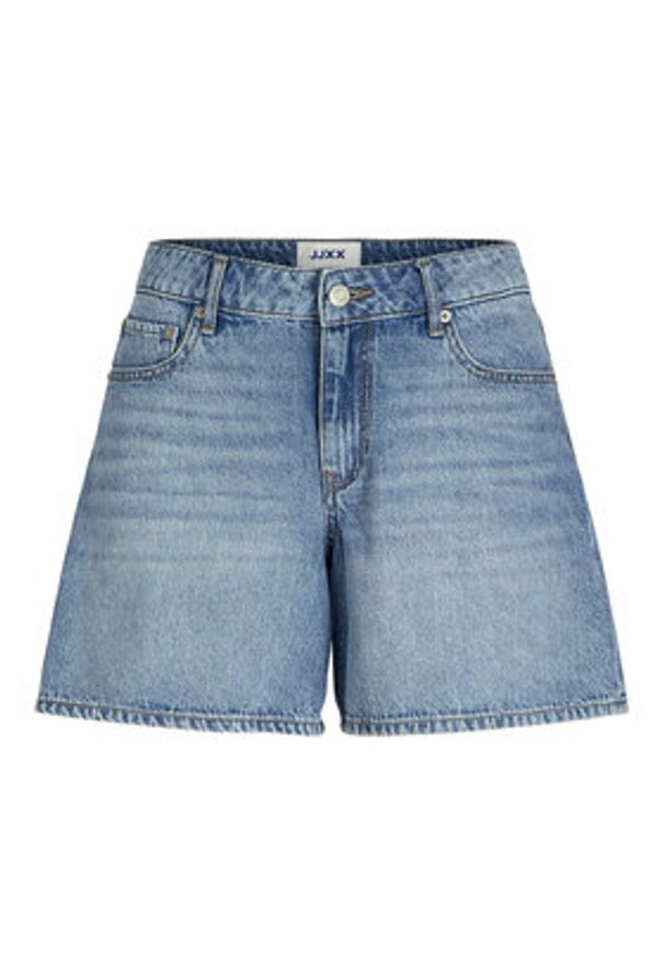 JJXX Szorty jeansowe Laura 12267289 Niebieski Relaxed Fit. Kolor: niebieski. Materiał: bawełna